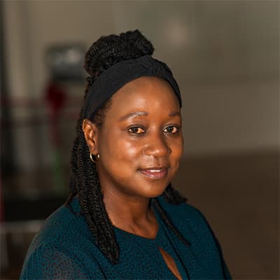 Portrait of Barbara Kombe